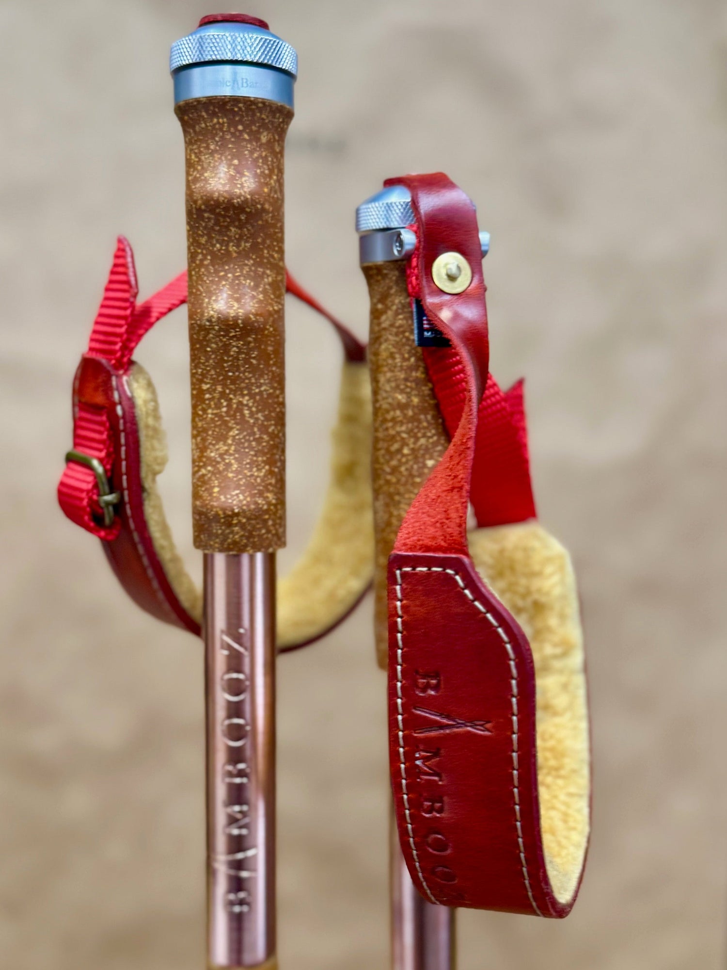 bamboo poles flask custom Hood River