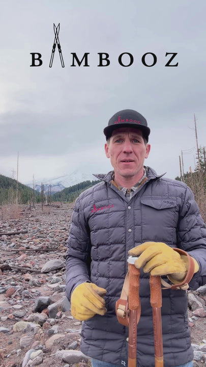 Bambooz Bamboo Ski Poles